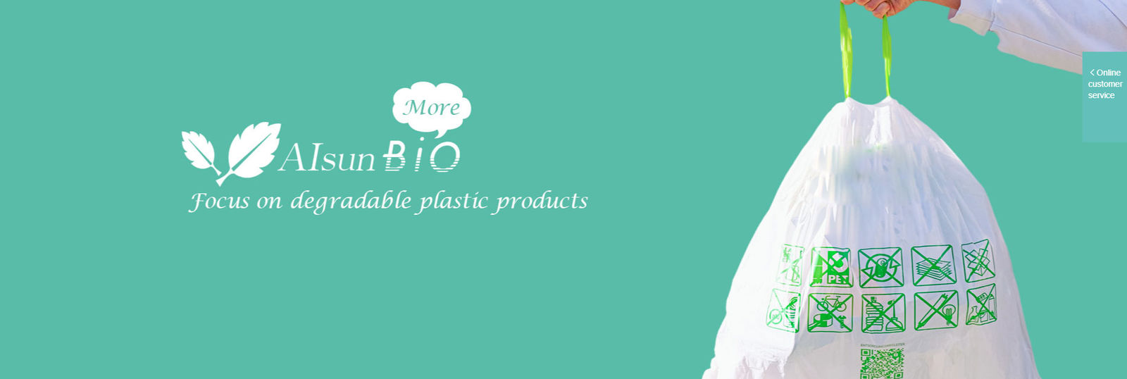 Bolso que hace compras BIODEGRADABLE