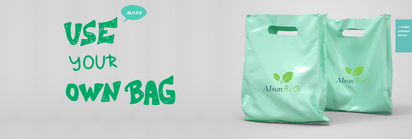 Bolsa de ropa biodegradable