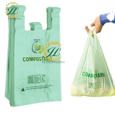 Bolsas de recubrimiento 100% biodegradables y compostables para el embalaje de alimentos 50micron