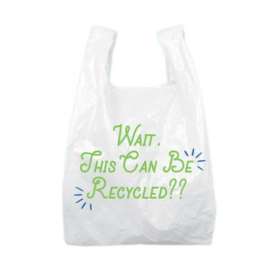 Bolsas de celulosa desechables congeladas 100% compostables de plástico Hdpe Ldpe