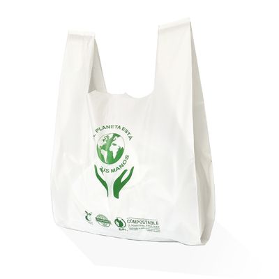 Bolsas de compras biodegradables Hdpe Bolsas de compostaje compostables