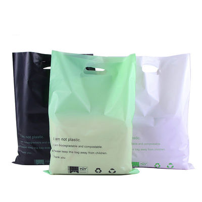 Bolsa de compras biodegradable de 15 micrones de compost