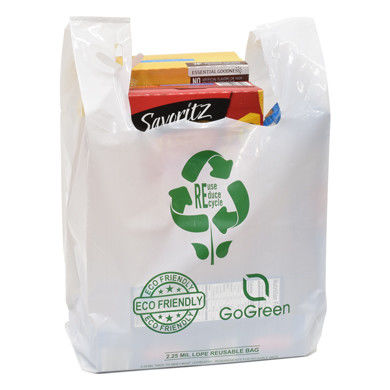 Bolsas de compras biodegradables personalizadas camisetas bolsas pequeñas de compost