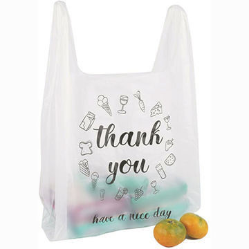 Bolsa de compras biodegradable 100% compostable PLA para alimentos Frutas Certificado BPI