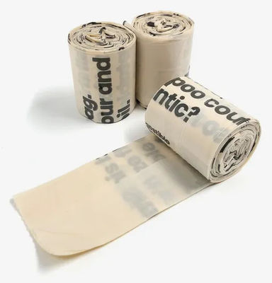 100% biodegradable compostable, ecológico, a prueba de fugas, bolsas de basura para perros