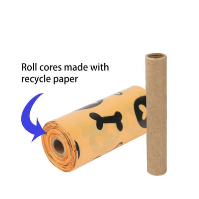 100pcs/rollo 2.6 galones 10 litros corbata de mango biodegradable compostable residuos de cocina basura bolsas de basura