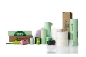 bolsas de plástico biodegradables para perros impresas a medida para la venta