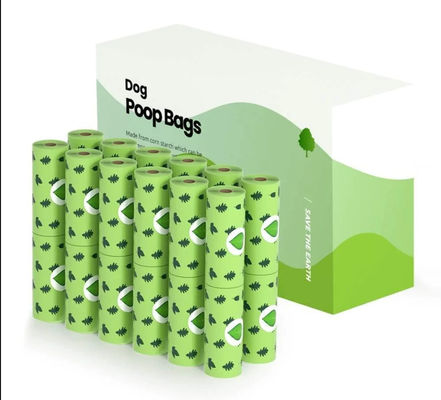 Bolsas de transporte de mascotas totalmente biodegradables plegables desechables personalizadas bolsas de desechos de mascotas