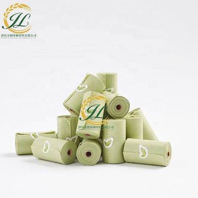 Bolsas de basura de mascotas biodegradables D6400 En13432
