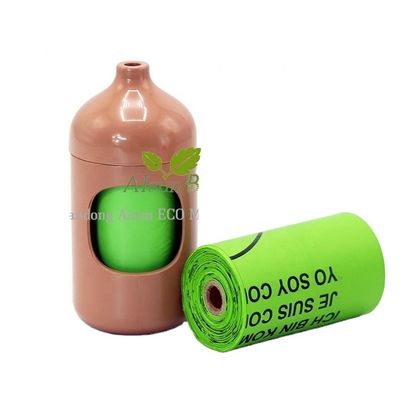 Bolsas de basura de mascotas biodegradables D6400 En13432