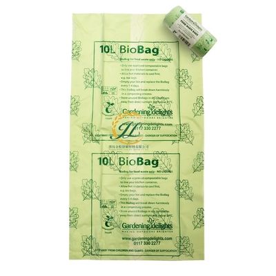 Bolsas de basura de mascotas biodegradables D6400 En13432