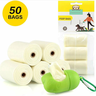 Saco de caca para perros compostable desechable para basura certificado TUV