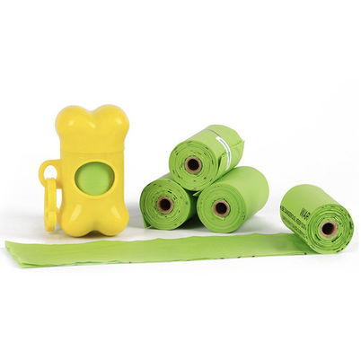 Biodegradable Compostable Bolsas para perros Residuos de gatos Certificado EN13432