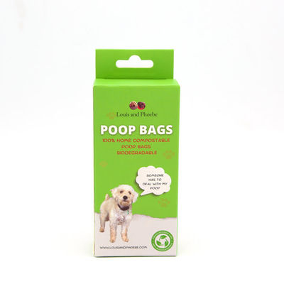 Sacos de caca biodegradables y compostables para residuos de perro