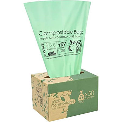 PBAT Revestidores de contenedores de basura degradables y compostables