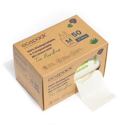 33 galones Bolsas de basura ecológicas Bolsas de compost Recogida de residuos de cocina