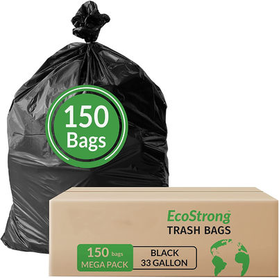 Reciclaje de bolsas de basura biodegradables y plástico compostable