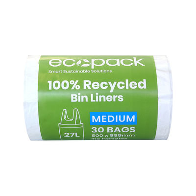 PBAT PLA Compostable Envases de contenedores Bolsas de basura grandes
