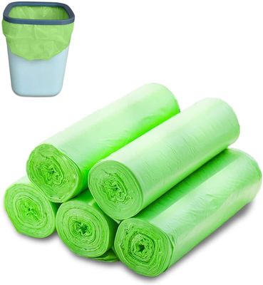 Bolsas de almidón de maíz compostables a medida Bolsas de basura biodegradables