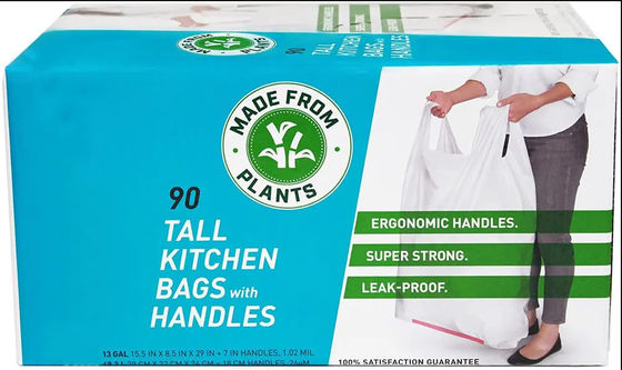 Inicio Bolsas de plástico compostable para contenedores de basura 30L Certificado En13432