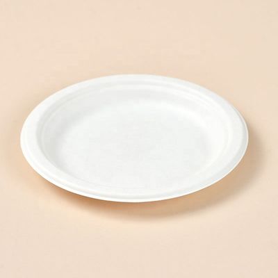 Tazas de batidos compostables impresas a medida de caña de azúcar