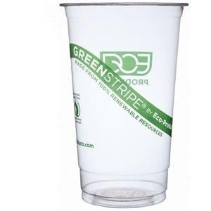 16 Oz de Bebidas Biodegradable PLA Tazas Odm Para la Boda