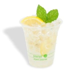 Taza de plástico biológico PLA compostable para la fiesta de cócteles de bodas