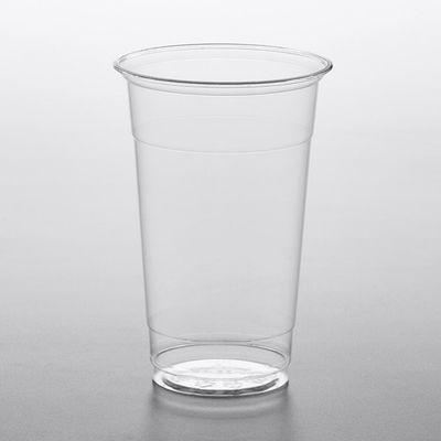 Tazas de PLA biodegradables de café claro 7 oz / 9 oz / 10 oz desechables