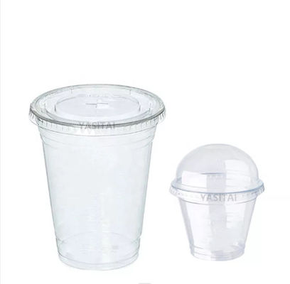 PLA compostable Biodegradable copas de plástico 12 oz para bebida fría