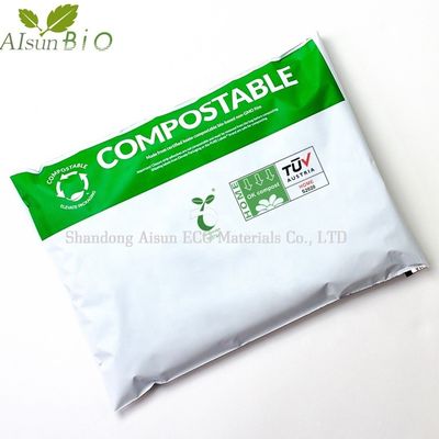 Bolsa de correo de plástico colorado compostable para paquetes postales Embalaje ecológico
