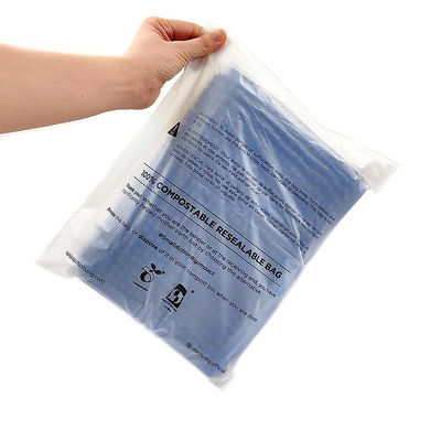 Bolsa de correo compostable poliimpreso a medida Negro Rosa Azul