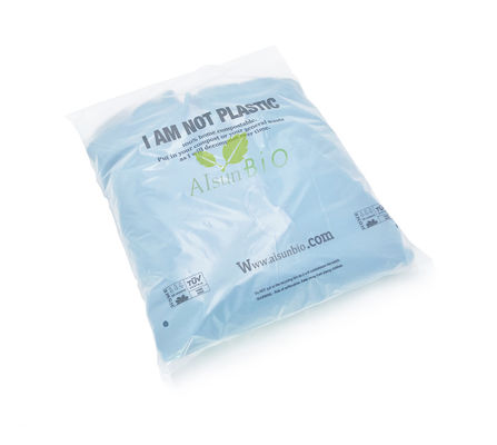 Bolsa de correo poli biodegradable compostable para ropa personalizada