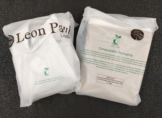 Bolsas de envío compostables certificadas Logotipo personalizado
