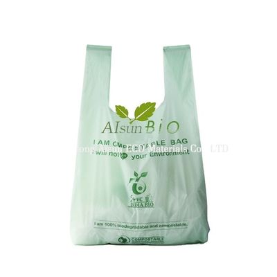 100% de plástico biodegradable en bolsas de plástico de PLA