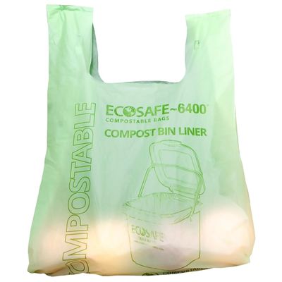 100% de plástico biodegradable en bolsas de plástico de PLA