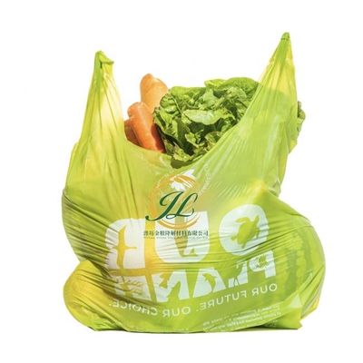 Bolsas de embalaje desechables de PLA Bolsas compostables a granel personalizadas