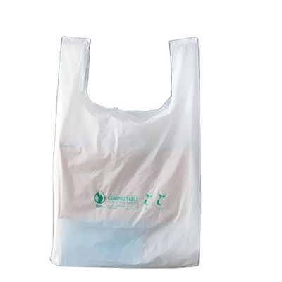 Supermercado PBAT Bolsas de embalaje de PLA biodegradables Normas EN13432