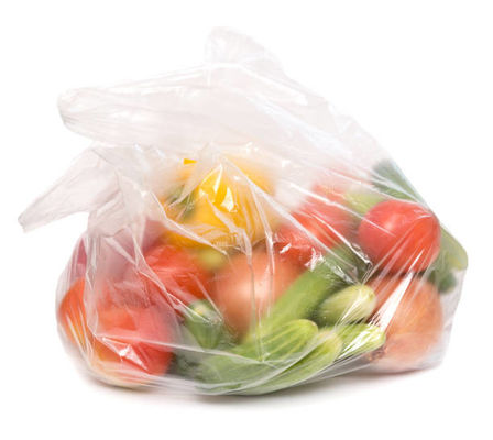 Bolsa de ácido poliláctico ecológico y compostable para envases de alimentos
