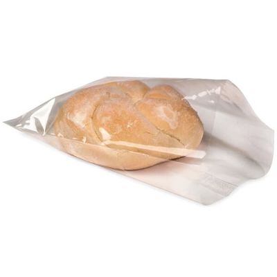 Bolsas de plástico biodegradable de embalaje de PLA limpio para alimentos